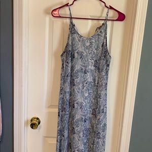 Old Navy Blue High Low Maxi